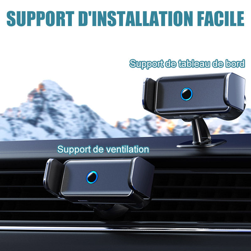 Intelligente 360-Grad Smartphone-Halterung für das Auto