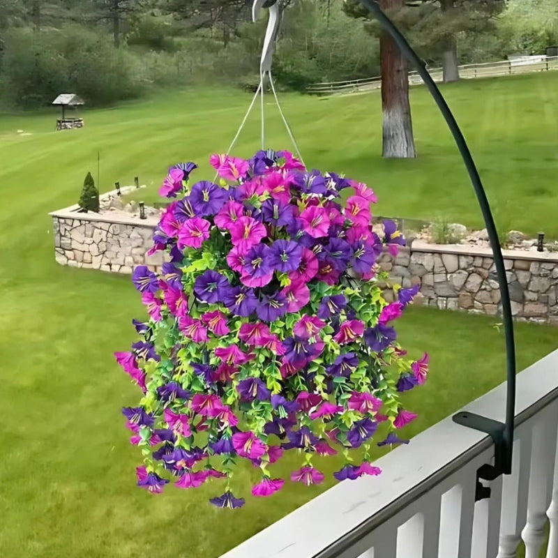 Künstlicher Blumenstrauß für Balkon und Garten – Pflegeleichte Dekoration