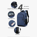 AquaFlex | Ultraleichter, Wasserdichter Rucksack für Männer
