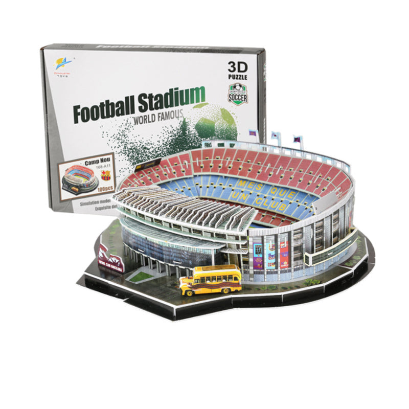 Fussballstadion 3D Puzzle: Ein Muss für Sammler