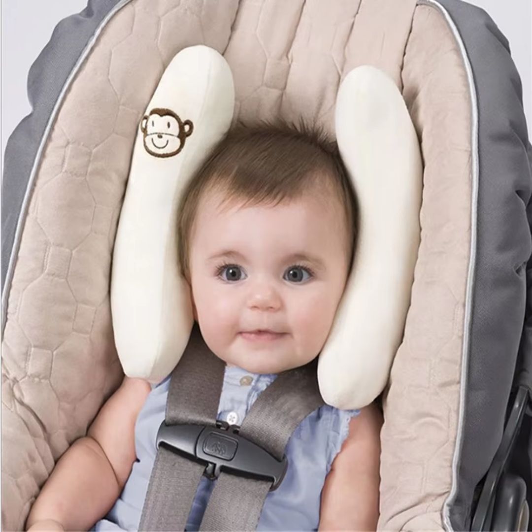 Autositz Nackenkissen für Kinder – Sanfte Kopfstütze für Babys