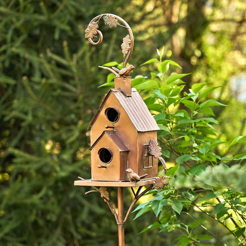 Vogelhaus Gartenstecker