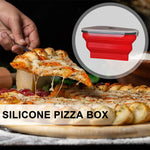 Zusammenklappbarer luftdichter Behälter für Pizza