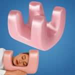 Ergonomisches Konturpillow für Schönheit – Kühle Memory-Schaum – Anti-Falten – Unterstützung für Hautpflege – Für Seiten- und Rückenschläfer