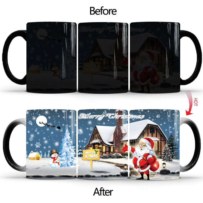 Farbenwechselnder Weihnachtsbecher