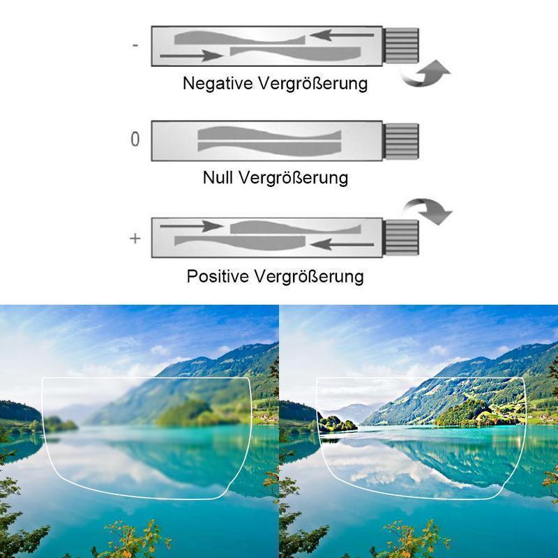 Anpassbare Lesebrille für jeden Bedarf