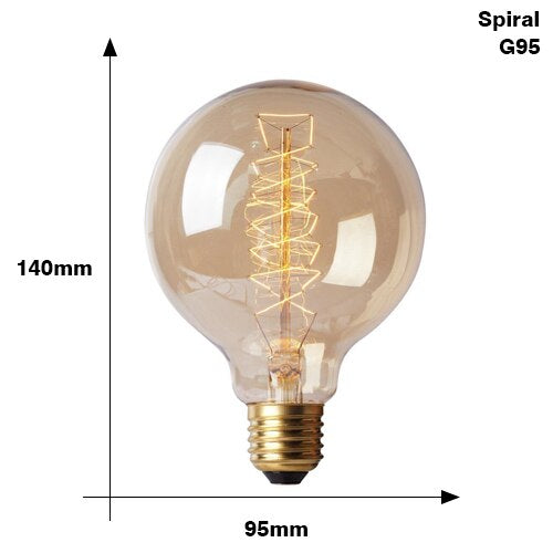 Dekorative Vintage LED-Filamentlampen im Antikstil für Häuser