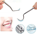 Hochwertiges Edelstahl-Zahnstocher-Set (7 Teile) | Dentisafe