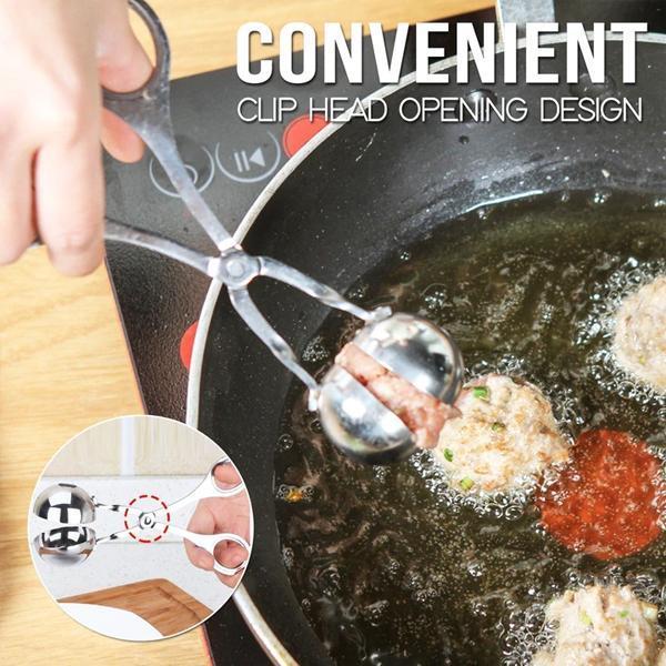 Edelstahl Bällchenformer für perfekte Fleischbällchen | GourmetChef
