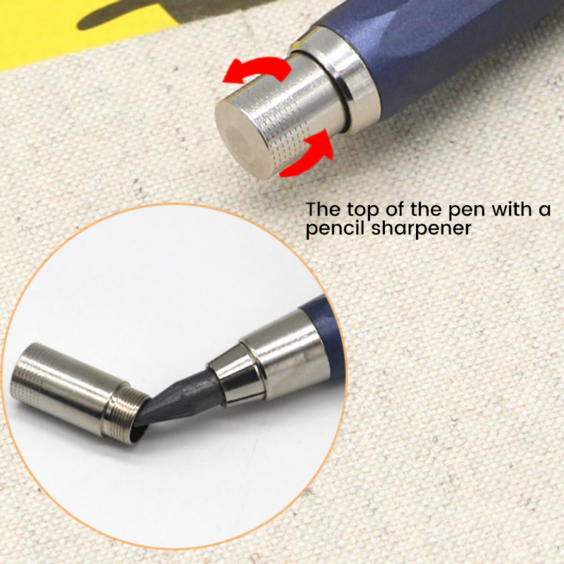Präzisionsbleistift | Metallischer Zeichenstift für Künstler