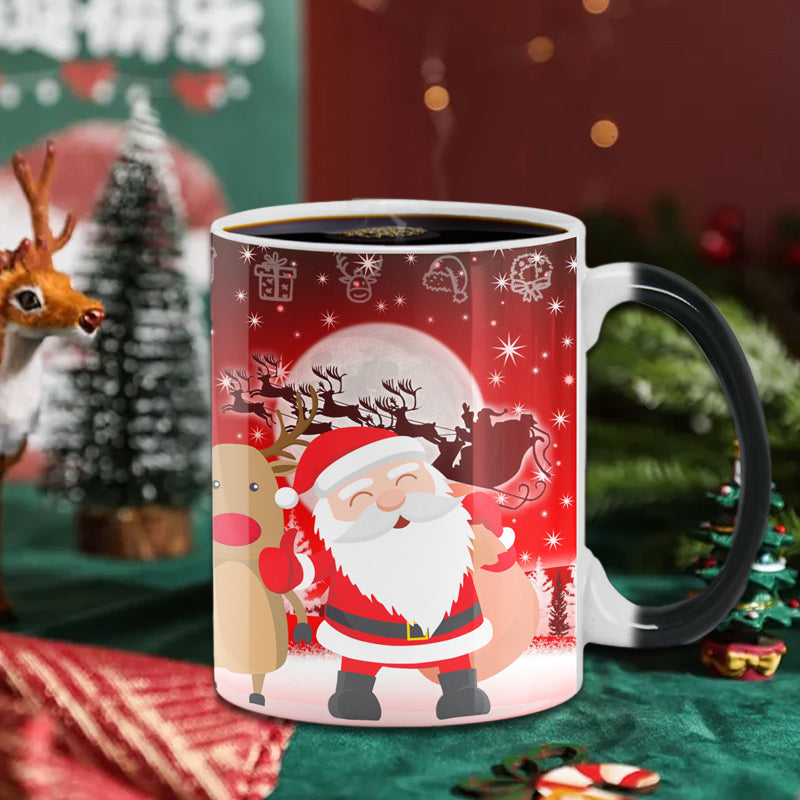 Farbwechselnder Thermobecher für Weihnachten