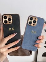 Luxuriöse Hülle für iPhone aus edlem Lammleder