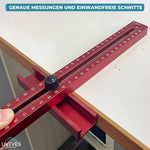 Precision Router Template made of Aluminum | For Professionals & DIY Enthusiasts