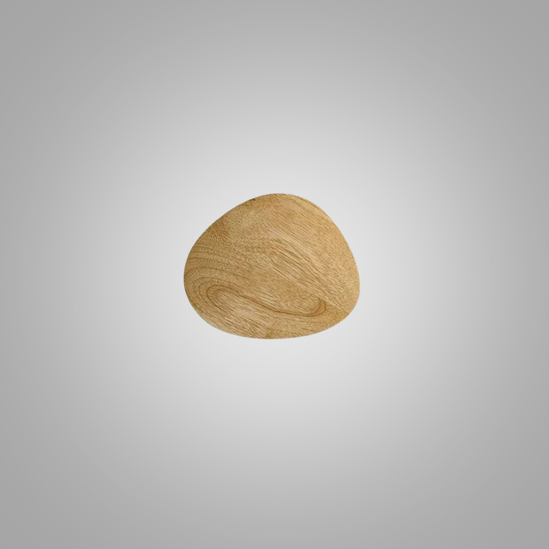Wandlampe aus Massivholz – Skandinavisches Design mit Warmlicht-LED