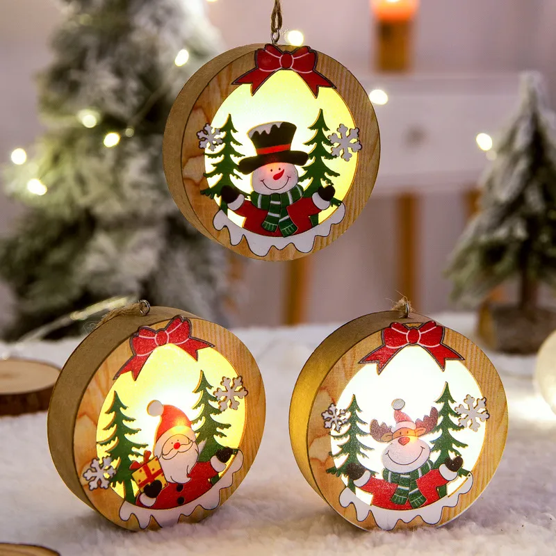 Hängende Lichtbox für Weihnachtsbaumdekoration