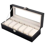 Eleganter 6-12 Slots Uhren Organizer von LuxWatch