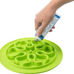 Silikon-Fütterungsmatte für langsames Essen – 24 cm