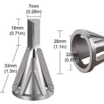 Entgrater für Außenfasen von Bohrern