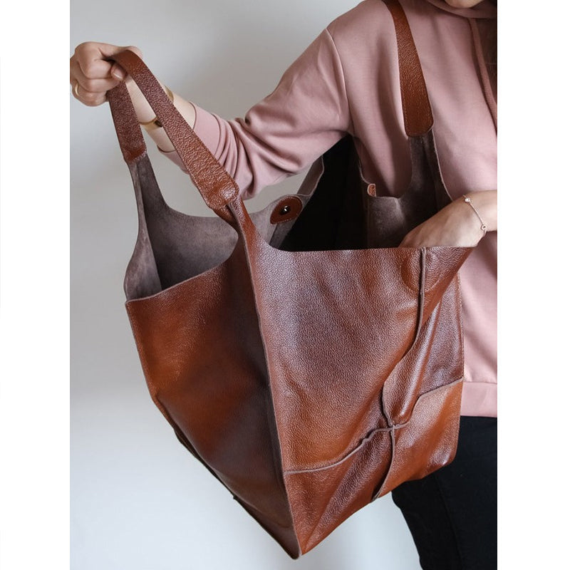 Geräumige Wochenendreise-Tasche aus hochwertigem Kunstleder
