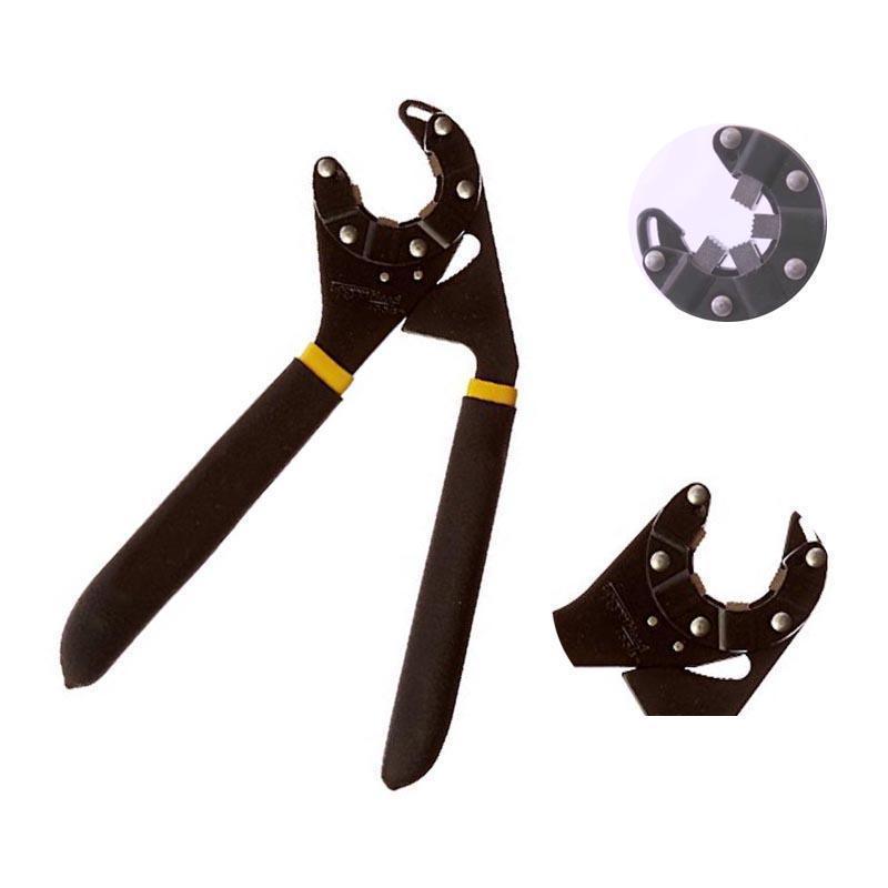 Vielseitiger 14-in-1 Verstellbarer Schraubenschlüssel mit Ergonomischem Griff