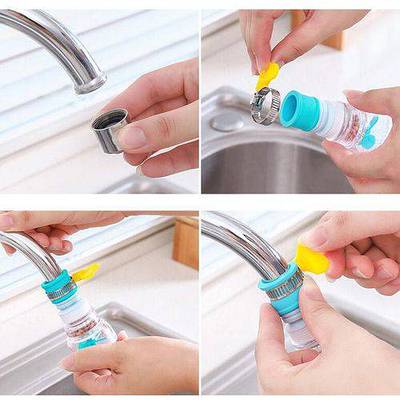 360 Grad Drehbare Küchenarmatur mit Dusche