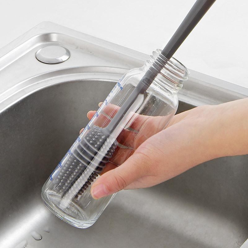 Praktische Flaschen- und Becherreinigungsbürste AquaCare