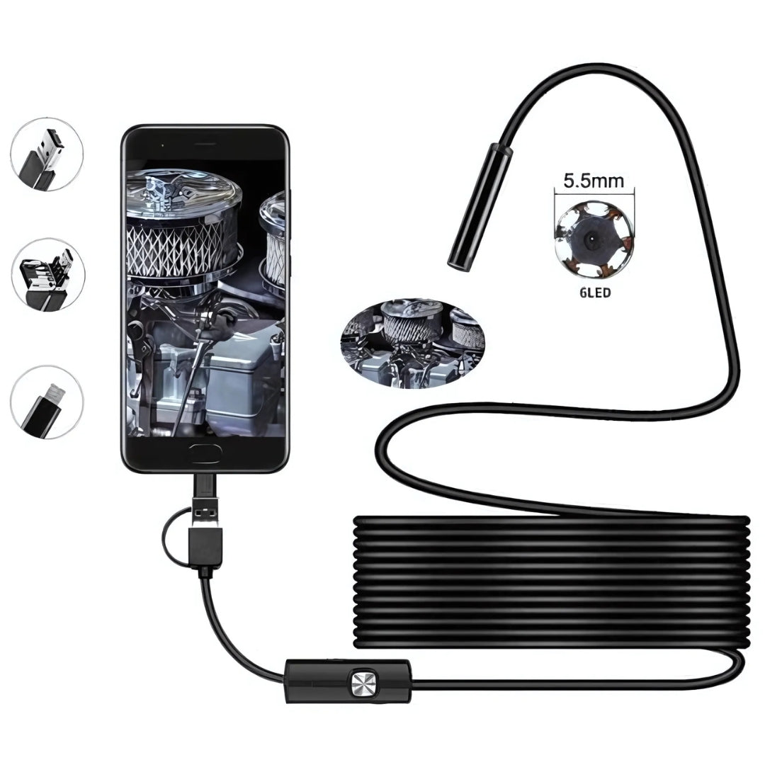 AquaScope Inspection Camera | Waterproof with Powerful Illumination