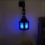 Wandlaterne mit Block-LED-Beleuchtung