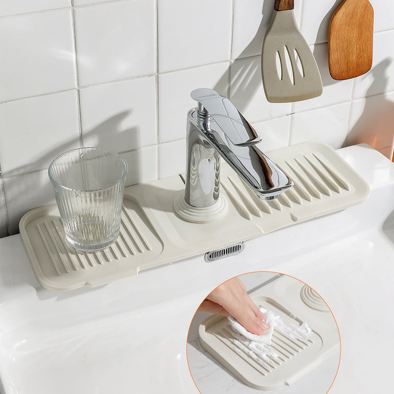 Silicone mat for quick drying and surface protection