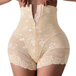 Stylish slim-fit shorts with body-shaping effect