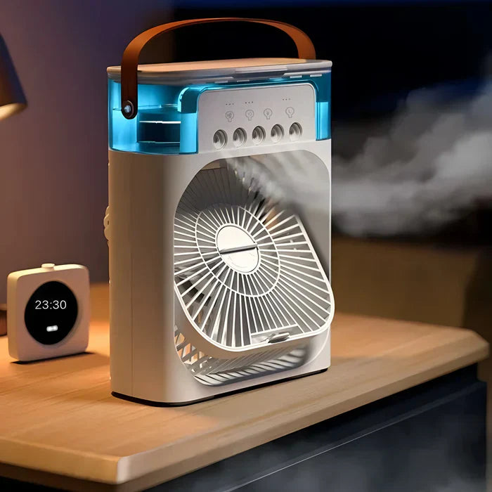 3-in-1 Kühlgerät mit 7-farbigem LED-Licht - ChillWave Plus