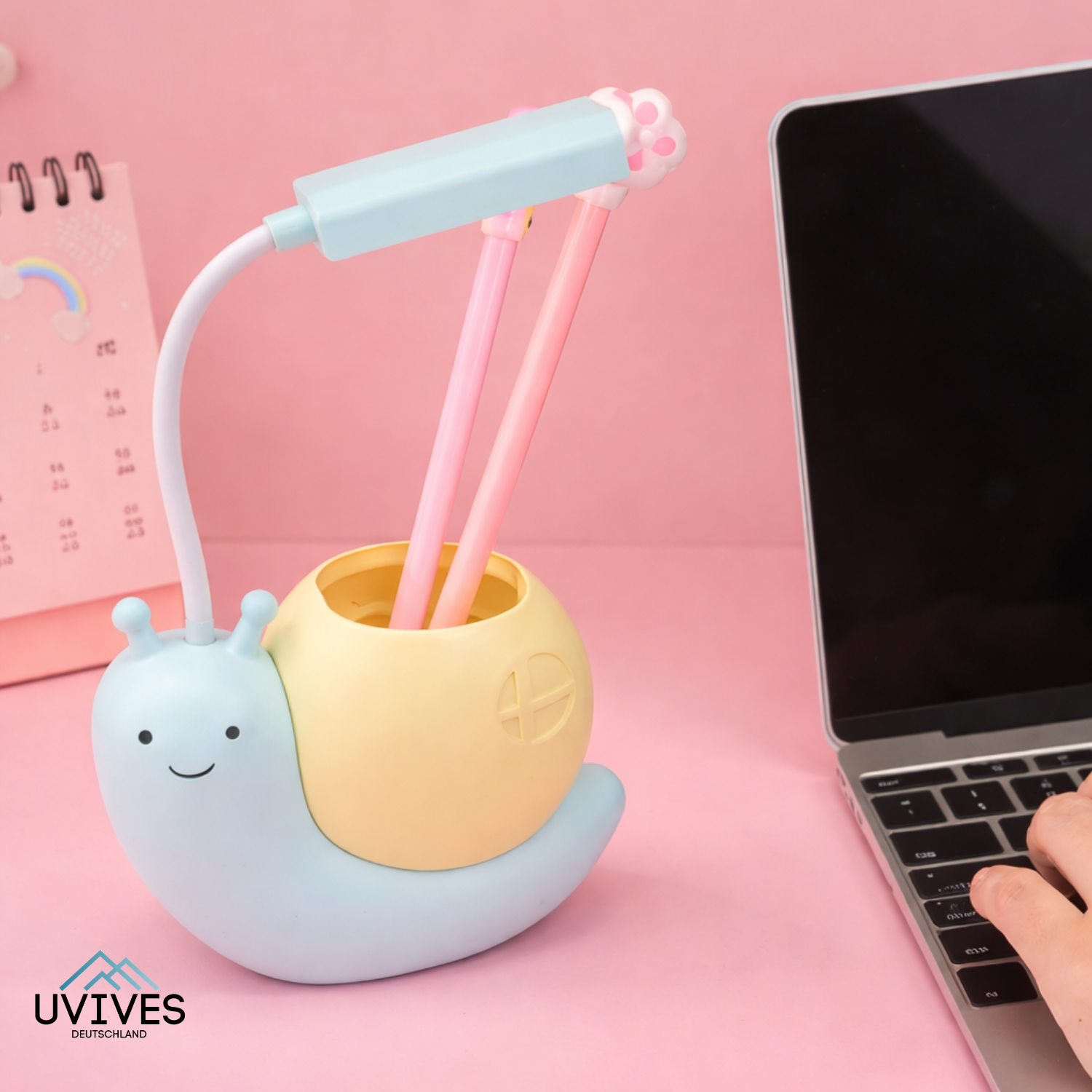Gentle LED Desk Lamp – Eye-Friendly Light for Your Focus