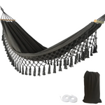 Luxuriöse Hängematte – Bequeme und robuste Hängematte für Garten, Balkon und Camping