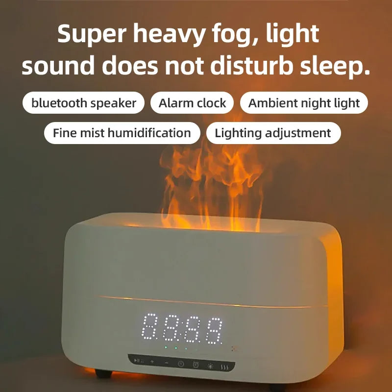 3-in-1 Luftbefeuchter mit Mistfunktion und Bluetooth-Lautsprecher