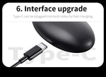 Ergonomic in-ear headphones with touch control