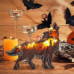 3D Hohles Holz Ornament Waldtier