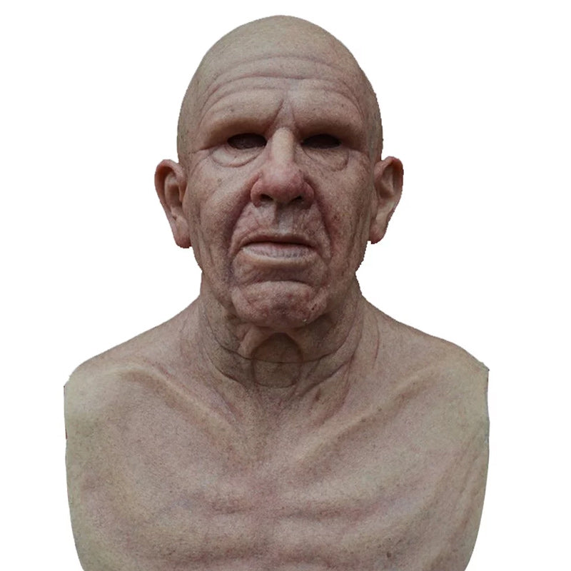 Gruseliger Halloween-Latexmaske für schaurige Kostüme