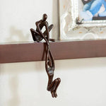 Liebes- und Gleichgewichtsskulptur – Dekorative Figurine