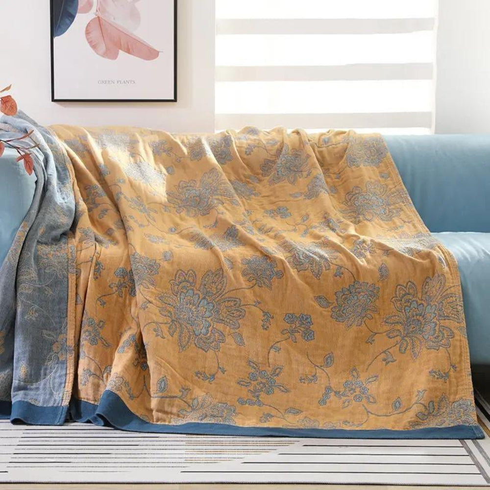 Blütenzauber Kuscheldecke für ganzjährigen Genuss