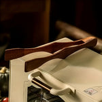 Vielseitige Holz-Küchenzange mit ergonomischem Griff