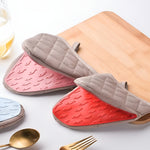 Hitzebeständige Küchenhandschuhe mit Silikonpolsterung