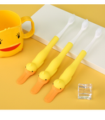 Lernzahnbürste für Kleinkinder und Babys – Dino Design mit weichen Borsten