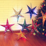 Weihnachtsstern mit Glitzer – Funkelnde Deko Idee