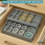 FlexiSort - Intelligent Drawer Organizer for Maximum Tidiness