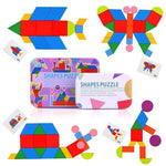 Kreatives Lernpuzzle für Kinder | Holzspielzeug