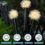 Sunflower Blooms - Weatherproof Solar Garden Lamp in a Floral Style