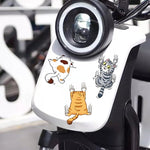 Niedliche Katzen Comic Aufkleber für Autos