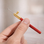 Perlen-Stickset mit 3 austauschbaren Nadeln – Einfaches Sticken mit Perlen