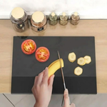 High-Quality Cutting Board with Protective Edge – Non-Slip Kitchen Board
