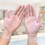 Einweg-PVC-Handschuhe mit antistatischem Schutz (50 Paare)